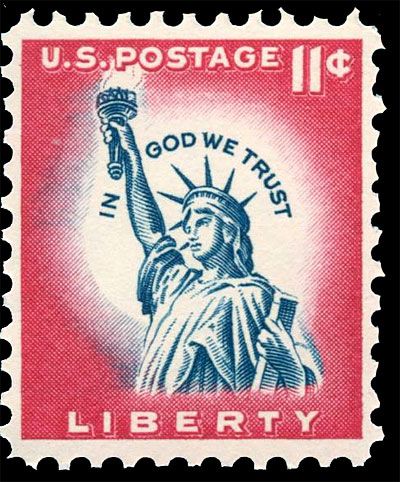 Postage stamps in USA